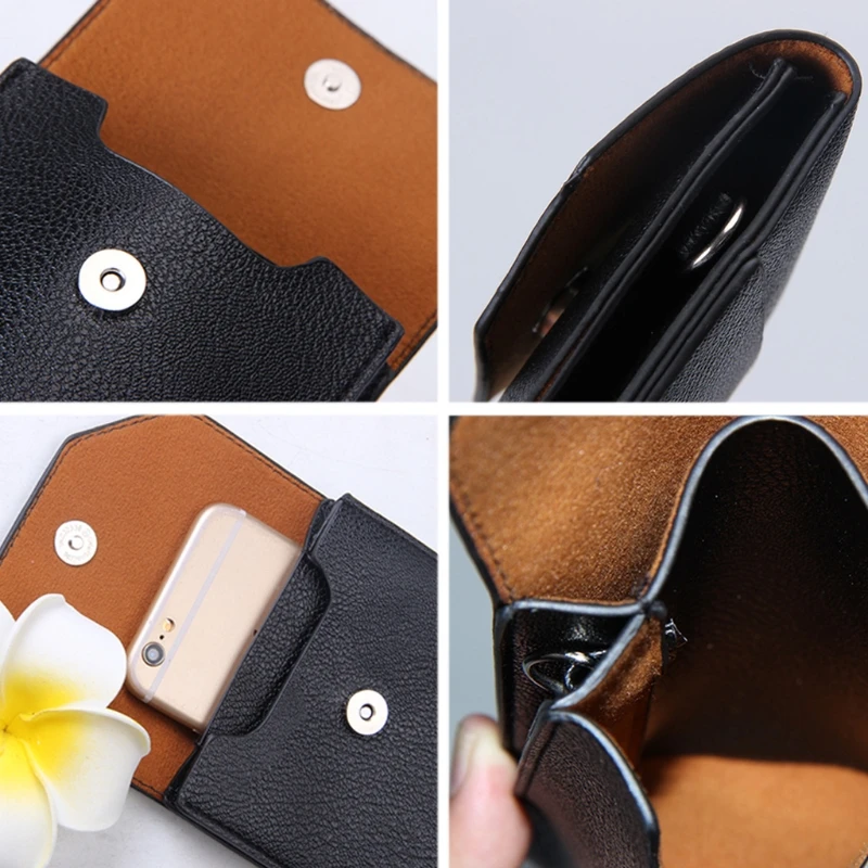 جديد أزياء جيب الهاتف الخليوي حقيبة الكتف المحفظة الحقيبة حالة جلدية عالمية الرقبة حزام crossbody حقائب محفظة