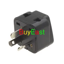 Лот 5 Австралии, Новой Зеландии тип I Travel Adapter 2 Way Multi Outlet Мощность адаптер Черный Цвет