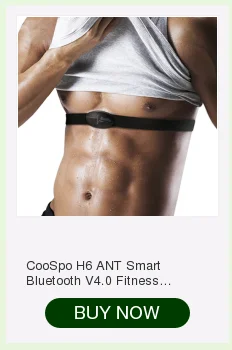 CooSpo H6 ANT Smart Bluetooth V4.0 фитнес беспроводной монитор сердечного ритма сенсор нагрудный ремень фитнес оборудование для мобильного телефона