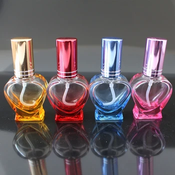 

Small 4PCS/LOT Colored Glass Spray Packing Bottles of Portable Atomizers 8ml