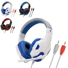 USB проводной стерео 3,5 мм Игровые наушники, головной гарнитур с микрофоном для ПК ноутбука телефона