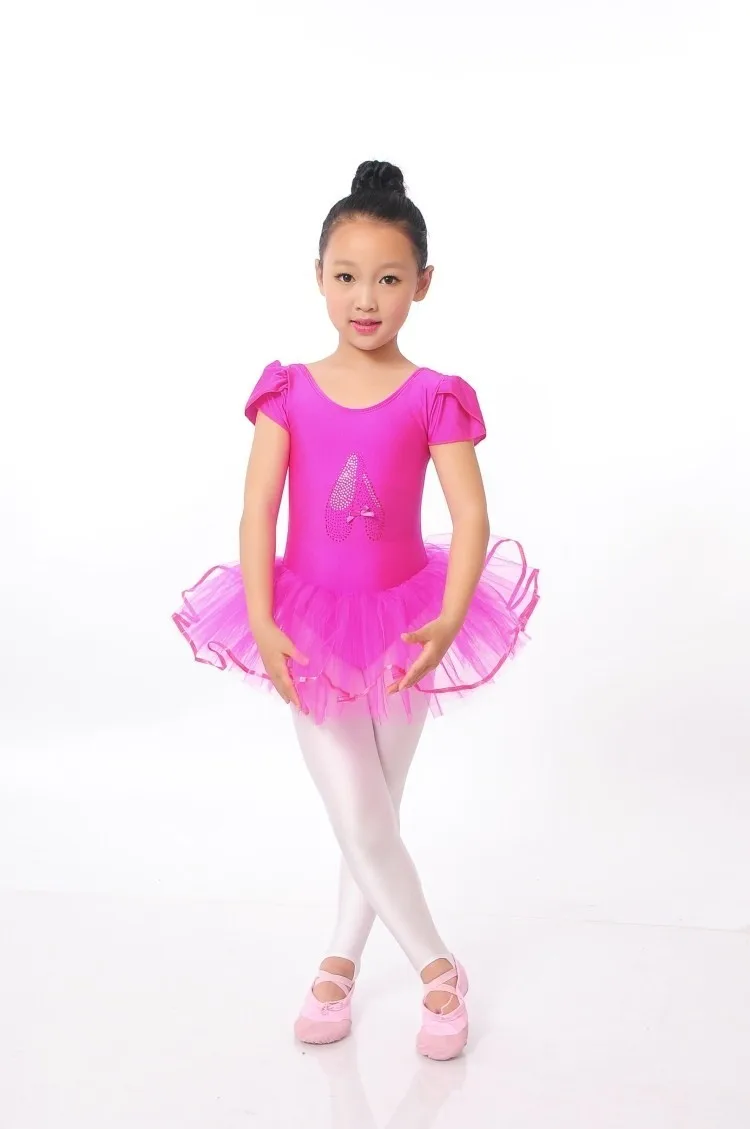 Новое балетное платье для девочек, детская танцевальная одежда для девочек, детские балетные костюмы для девочек, танцевальный Купальник
