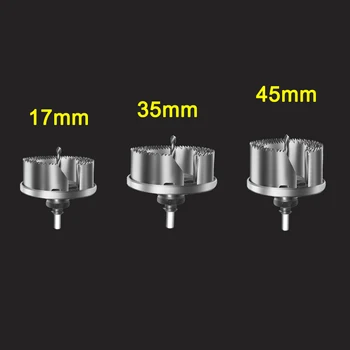

Hole Saw Durable Manganese Steel Drill Hole Cutter with High Precision Cutting Teeth Woodworking SDF-SHIP