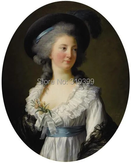 

portrait-of-izabela-lubomirska-1782 by Louise Elisabeth Vigee Le Brun ,handmade famous oil painting reproduction on linen canvas