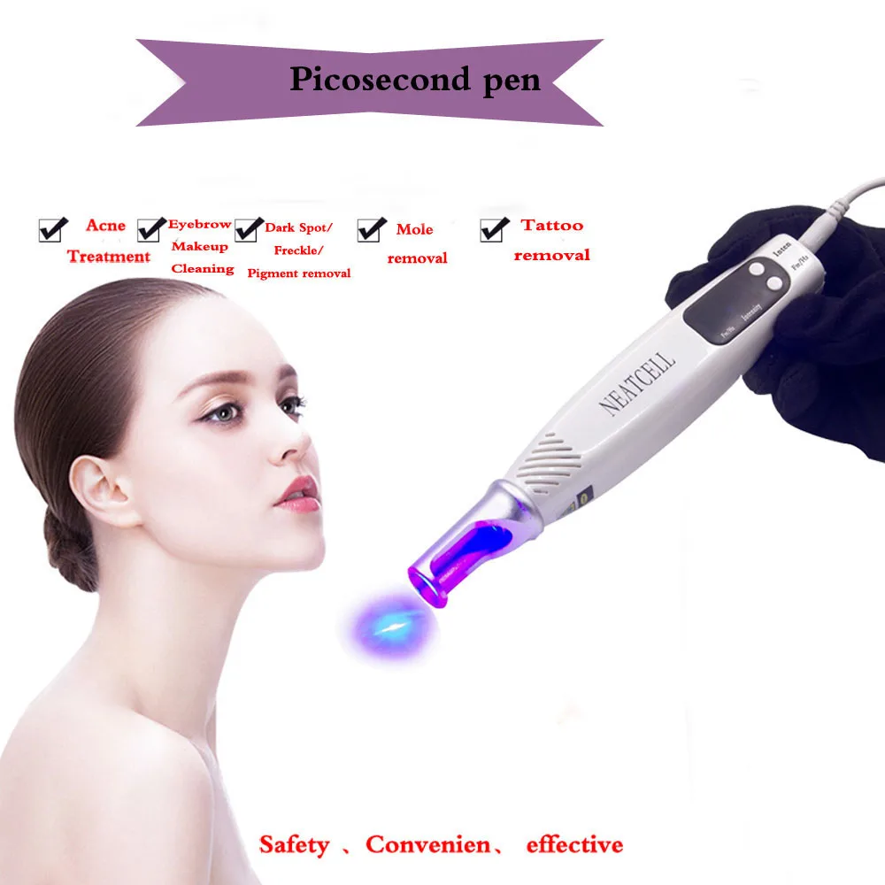 

Skin care tools tattoo remove picosecond pen therapy Tattoo Scar Mole Freckle Removal Pen Dark Spot Black Pigment Removal device
