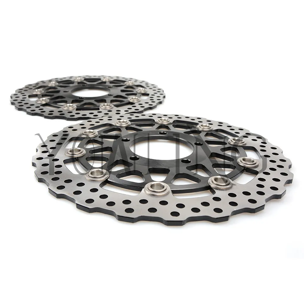 Мотоцикл Запчасти аксессуары передние плавающие тормозные диски ротора ...