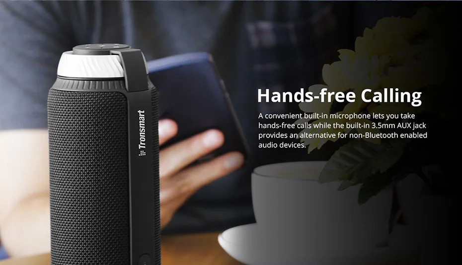 Tronsmart Element T6 Bluetooth 4.1 Portable Speaker Wireless Soundbar Audio Receiver Mini Speakers USB AUX for Music MP3 Player6