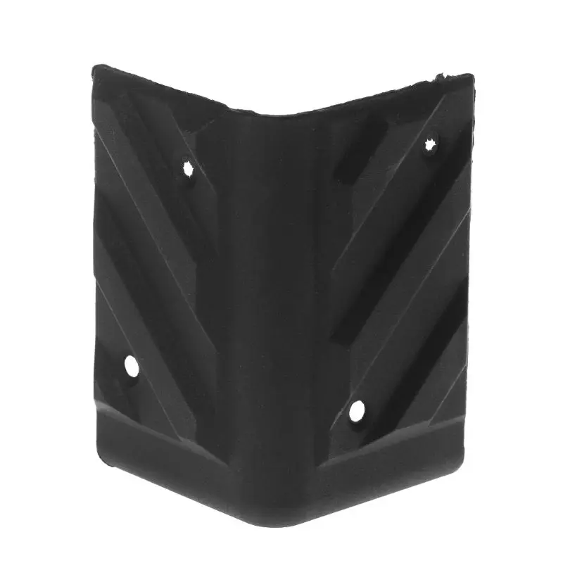 

4PCS Speaker Corners Plastic Right Angle Rounded Protector Guitar Amplifier Stage Cabinets Accessories Replacement Black