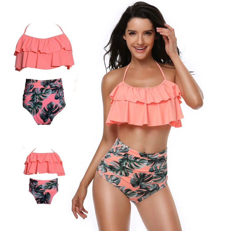 flounce top bikini