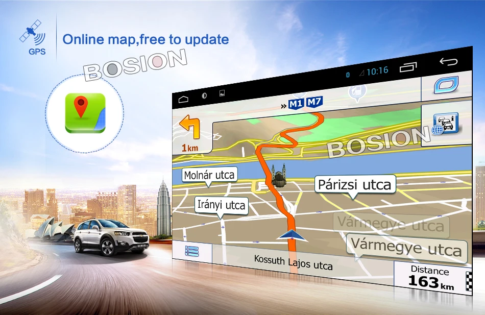 Excellent Android 7.1 New 8 Inch 2 DIN 800*480 Car DVD GPS For VW Passat B6 / B7 / Passat CC with WiFi Canbus and free 8G Card and Map 16