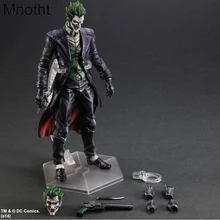 Play Art PA Kai Batman Series Action Figure Arkham Asylum The Joker Movable PVC Action Figure 26cm with Hand and Head Exchange
