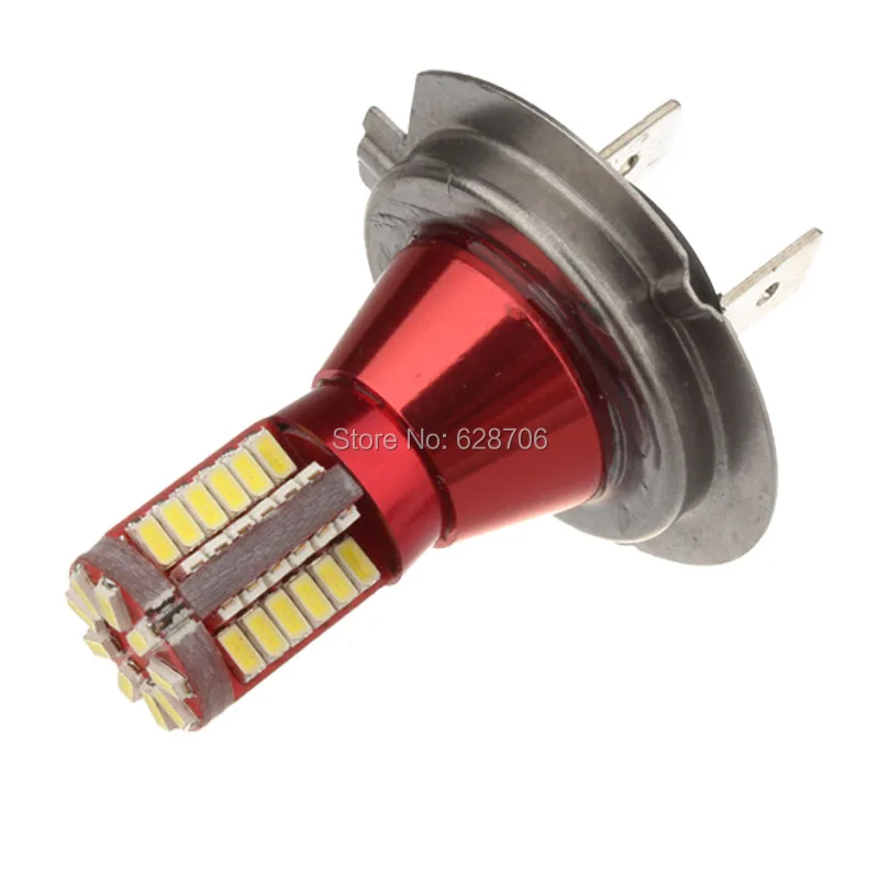 

2X Car Light Cource Error Free H7 57 SMD Light Bulb Auto Car LED Daytime Running light Fog lights DRL 12V