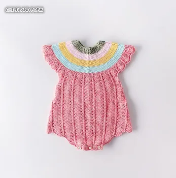 knitted baby jumpsuit