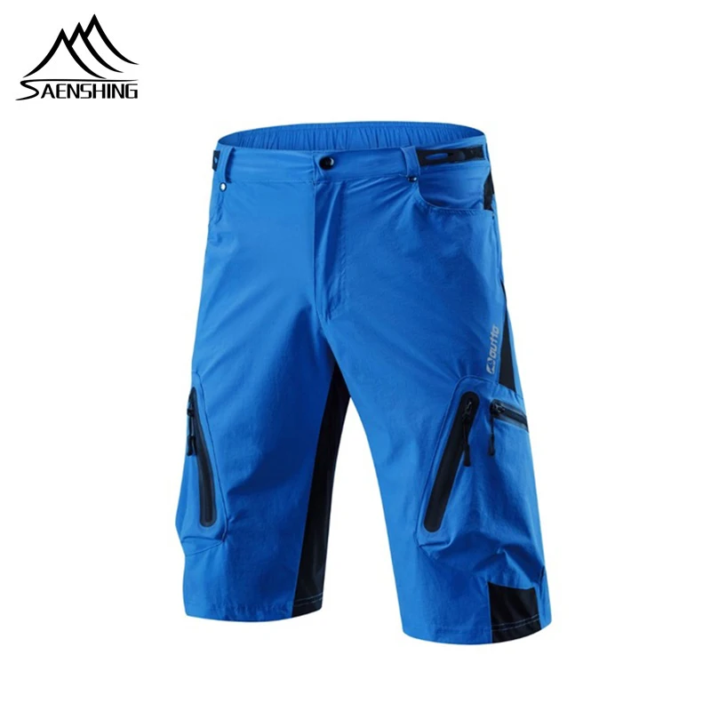 

SAENSHING Men's Cycling Shorts MTB Mountain Bike Ropa Breathable Loose Fit For Outdoor Sports Running Bicycle Riding Shorts