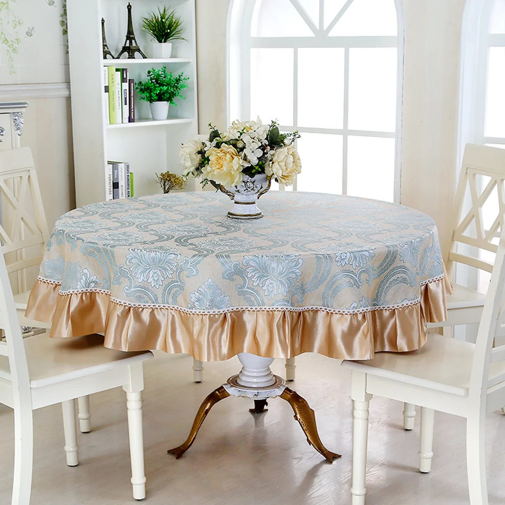 Us 23 8 32 Off A High Cost Circular Square Table Cloth Towel Chair Covers Cushion Backrest Restaurant Dress Soft Supple Fine Lace Tablecloth In
