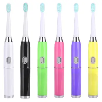 

1 Set Sonic Electric Toothbrush Battery Operated 3 Cleaning Modes & 2 Brush Heads Adults Kids Oral Care Personal Appliances