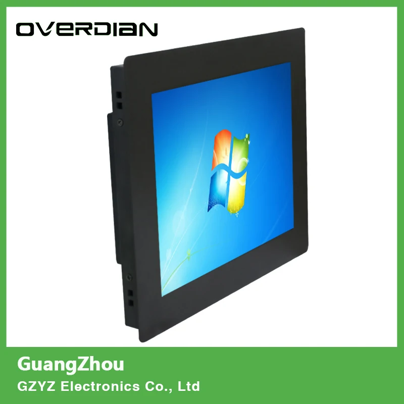 

8.4/8" VGA/TV/AV/HDMI/USB interface Card Button Mounting Monitor Non-touch Screen Industrial Monitoring Machines Metal Shell4:3