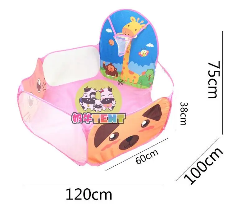 Children tent game house baby indoor small tent toy house wave pool pool 1-2-3 years old child home toy tent