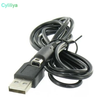 

DHL Free Shipping 1.2M Black For Nintendo 3DS DSi NDSI XL LL Data Sync Charge Charing USB Cable Lead Charger 1000pcs/lot