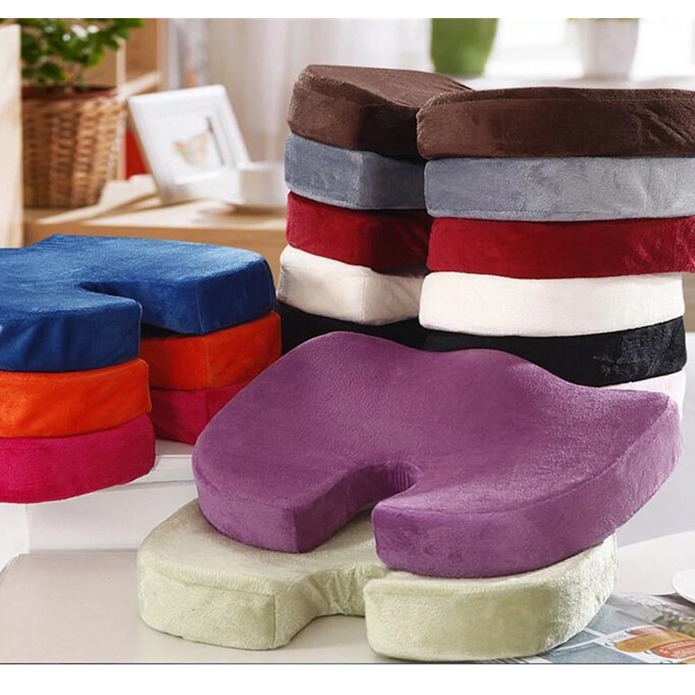 Car Accessories U Shape Coccyx Orthopedic Car Seat Cushion Shape Memory Foam Seat Cushion Chair For Car Office Home Seat Covers Automobiles Seat Covers Aliexpress