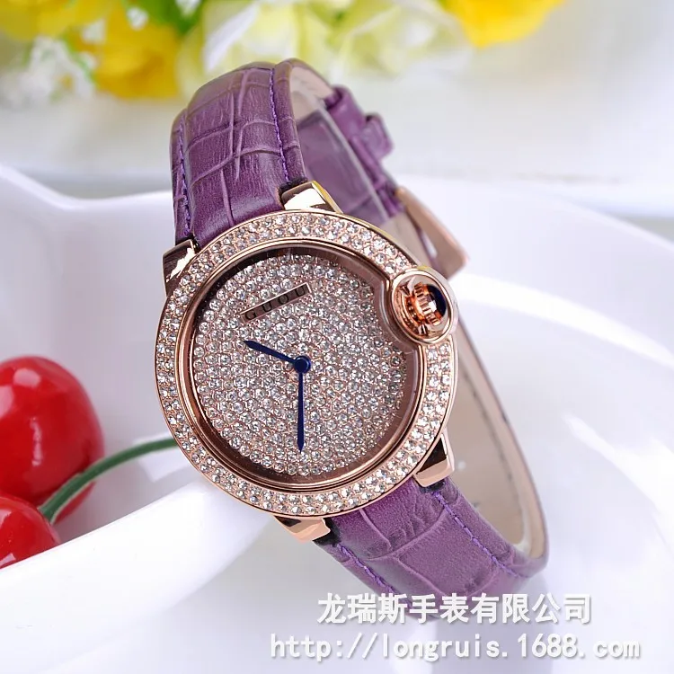 Женские кварцевые часы с ремешком из натуральной кожи циферблатом|wristwatch