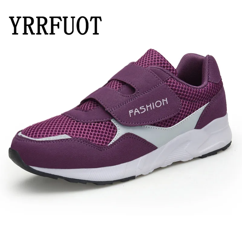 

New Trend Outdoor Comfortable Elderly Shoes Brand Light Breathable Sneakers Running Shoes Hot Sale Women Non-slip Walking Shoes