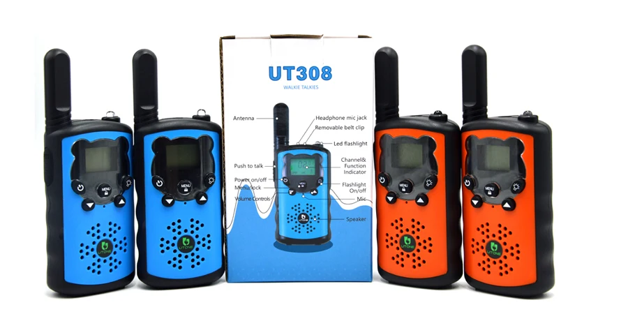 2 шт GoodTalkie UT308 портативная рация Высокая мощность UHF портативная двухсторонняя