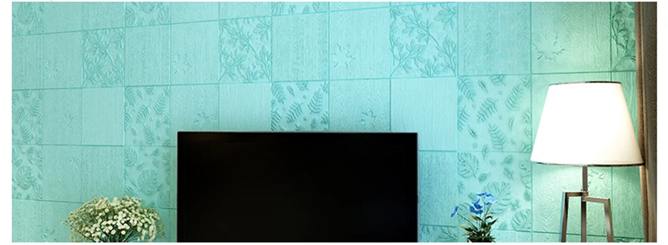 Новое поступление 3D самоклеющаяся настенная бумага для ТВ задний план гостиная творческий кленовые листья контакт бумага стеновое