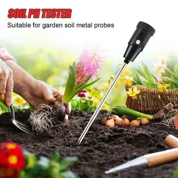 

Humidity Meter PH Tester for Garden Soil Metal Probe Hygrometer Indoor