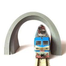 2 шт. DIY песок стол сцены аксессуары 1: 87 шоссе высокоскоростной рельс водопроводный туннель модель рта поезд хо масштаб