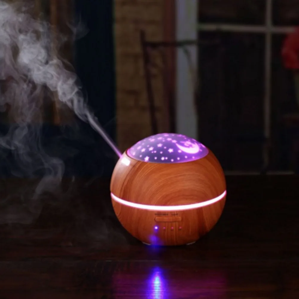 

Electric Air Purifier Humidifier Portable 150ML Projector Design Ultrasonic Essential Oil Diffuser Air Humidifier Mist Maker