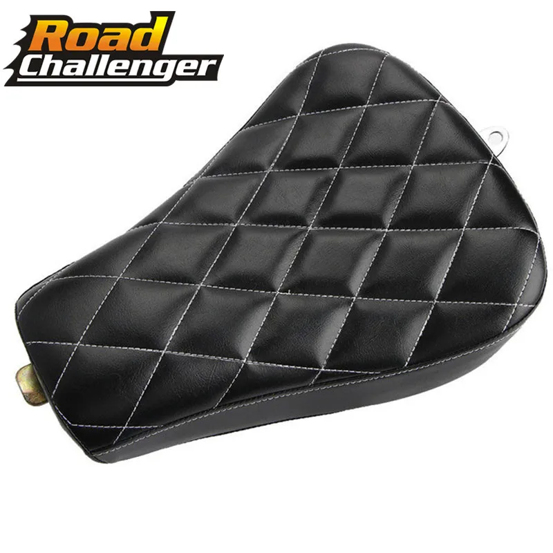 

For Harley Sportster 2010-2015 2011 2012 2013 2014 XL 1200 883 Seat Pad XR1200 Front Driver Solo Seat Black Rear Cushion Pad