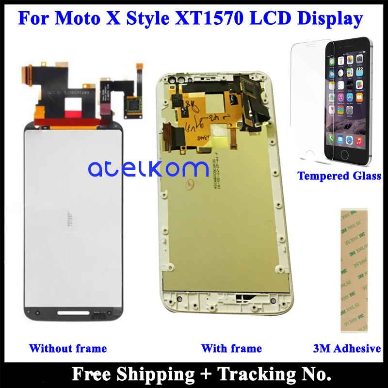 Протестированный класс AAA ЖК-дисплей лента для MOTO xstyle X стиль XT1570 ЖК-экран
