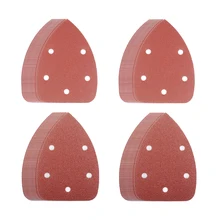 40 шт. 60-240 Грит 140x90 мм шлифовальный диск для наждачная бумага шлифование наждачной бумагой листы шлифовальные подушечки для полировки инструменты Прямая поставка