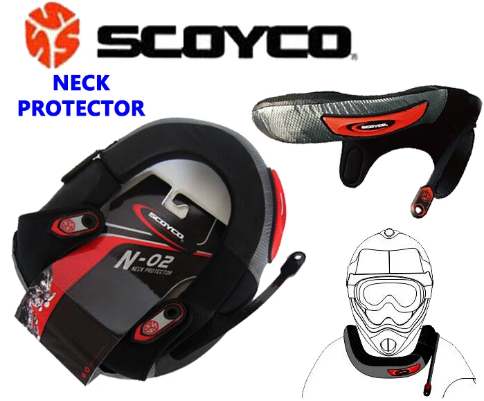

Scoyco N02 Motocross Neck Guard Motorcycle Neck Protector Cycling Neck Brace