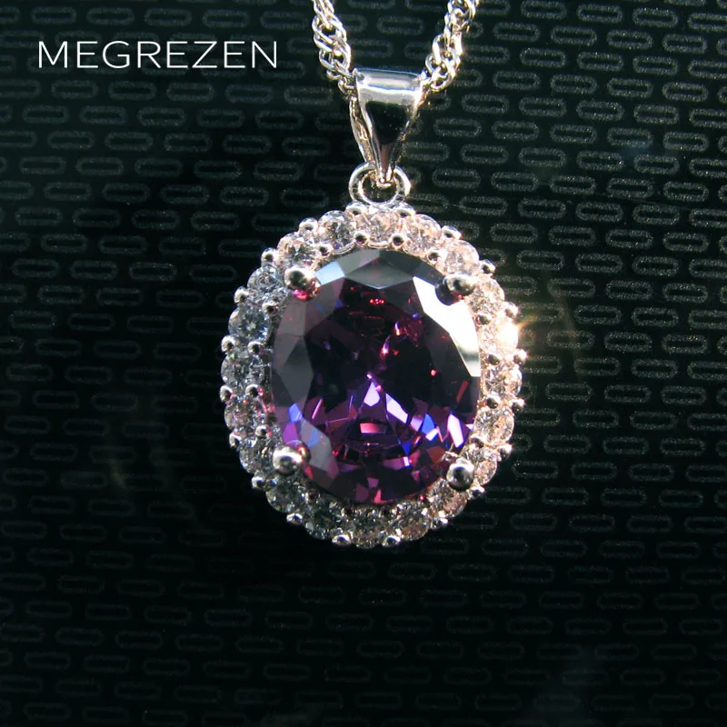 

MEGREZEN Colored Necklace Choker Women With A Pendant Chokers Around The Neck For Girls Presentes Do Dia Dos Namorados Yn003-5