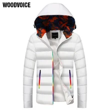 Thick Warm Men Winter Coat Fashion Jacket Men Parka High Quality Plus Size Camouflage Colorful Zipper Cotton-padded Clothes Male