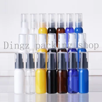 

30ml black Empty Lotion Cream Pump Travel Plastic Bottles Containers,1oz Clear PET Bottle Treatment Pump 100pc/lot