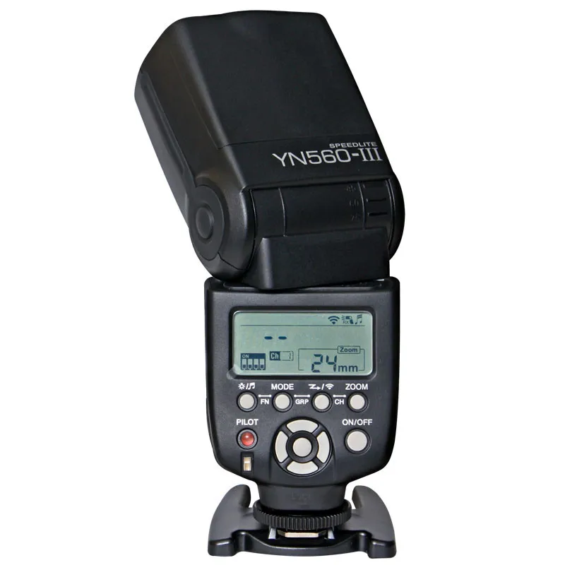 Новинка Yongnuo YN560 III YN-560III Беспроводная вспышка Speedlite с ЖК-экраном YN-560II обновленная вспышка для камеры Nikon Canon Pentax