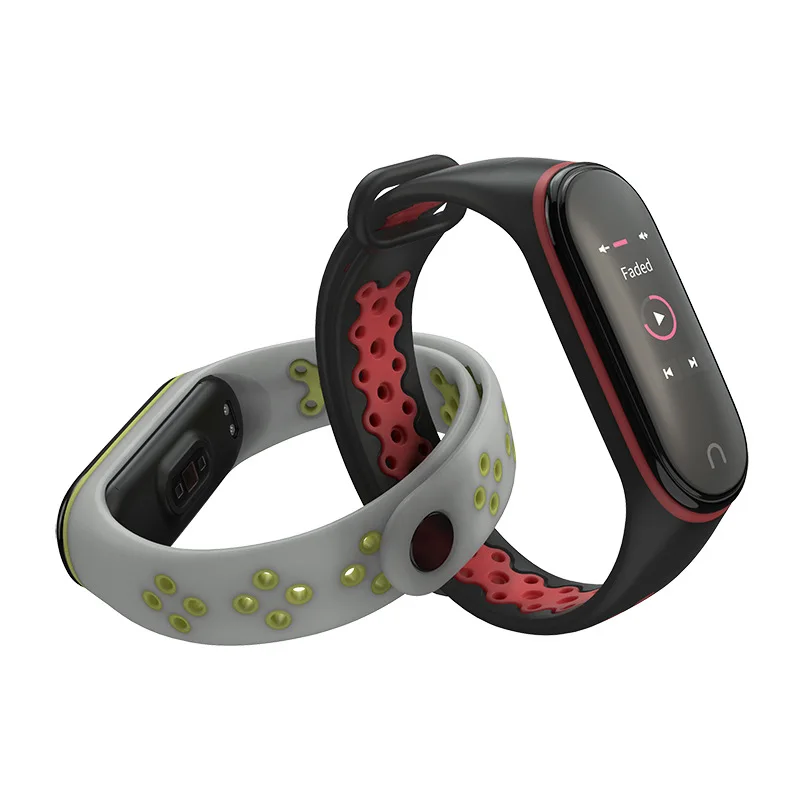 Спортивный ремешок для браслета Xiaomi Mi Band 4 3 спортивный силиконовый браслет смарт