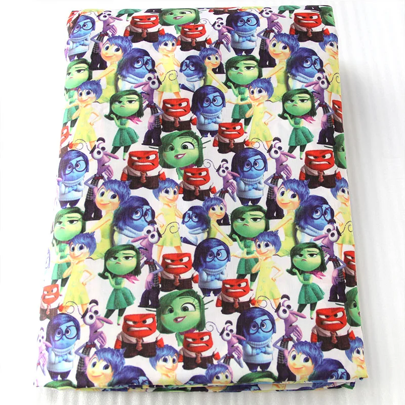

42507 50*147CM patchwork printed cotton fabric for Tissue Kids Bedding textile for Sewing, DIY handmade materials