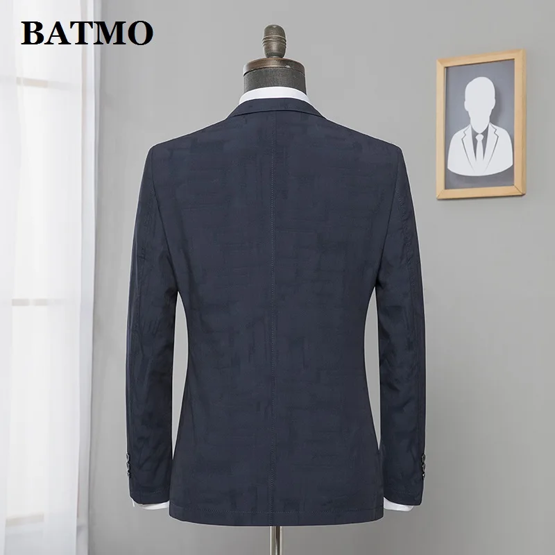 Batmo Новое поступление высокое качество плед повседневные Тонкий Блейзер мужские, мужские куртки, большие размеры M-3XL 7929