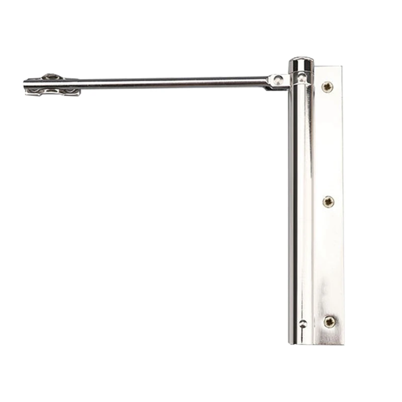 

Adjustable Door Closer Stainless Steel Automatic Spring Latch Hinge For Home Office Fire Rated Door Furniture Hardware