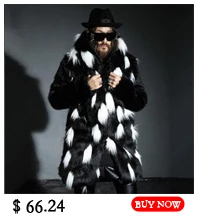 slim fit leather jacket 2020 Men Autumn  Winter Black Hooded  Imitation Rabbit fur Short Jacket Zip long sleeves Faux fur coat Locomotive Devil Clothing men's faux leather coats & jackets