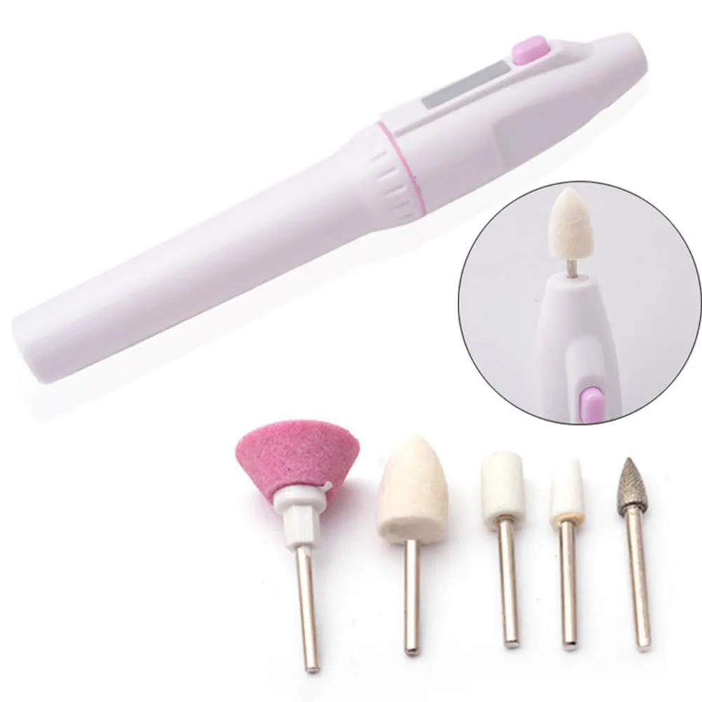 

Electric Nail Drill Set Pedicure Manicure Drills Grinding Machine Nail Buffing Tools Sanding Bits Toe Nail Files