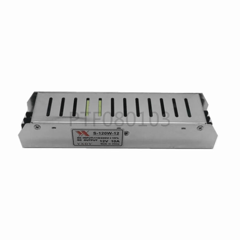 12 V AC 85-265 V DC12V 10A 120 Вт светодиодное освещение Трансформатор AC220V 120 W Светодиодный лампа с переходником для светодиодный привод постоянного тока 12 V