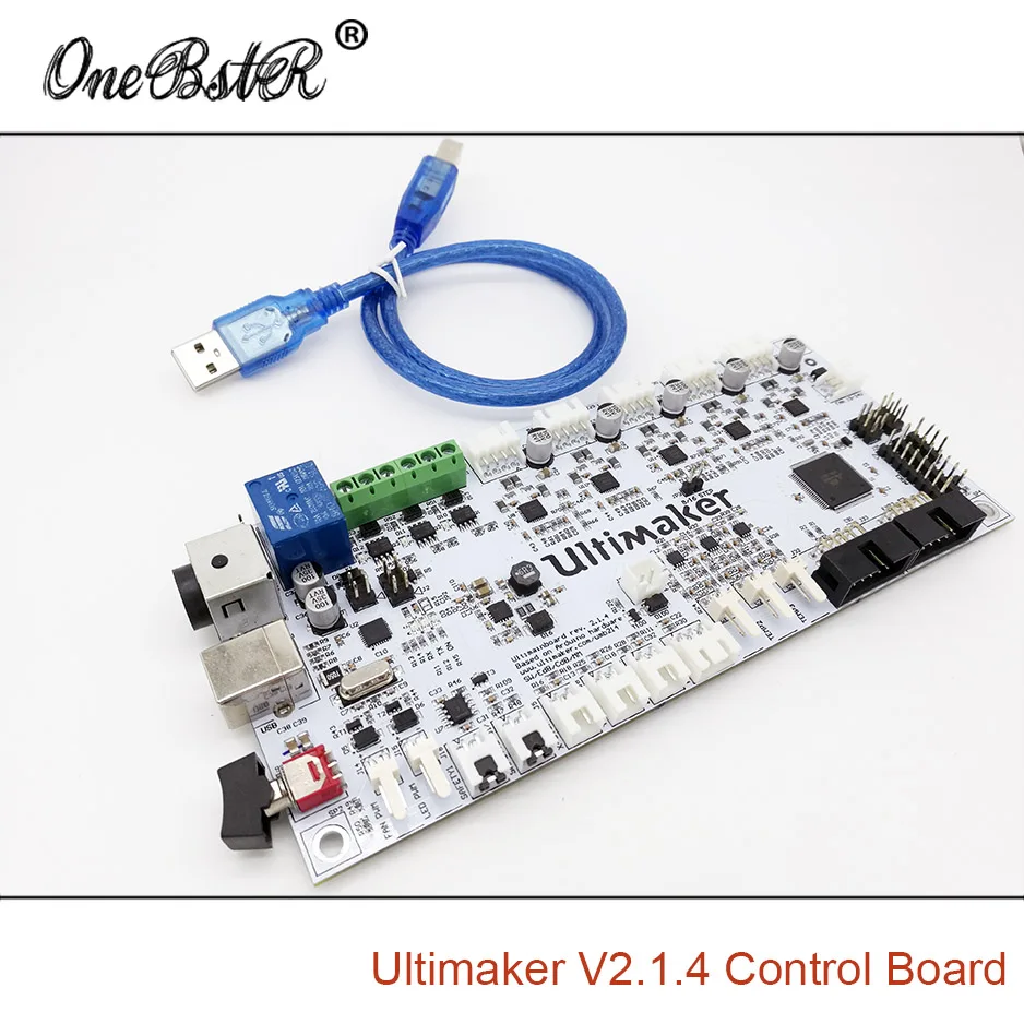Ultimaker 2 V2.1.4 панель управления готовая плата для поколения UM2 Запчасти 3D принтера