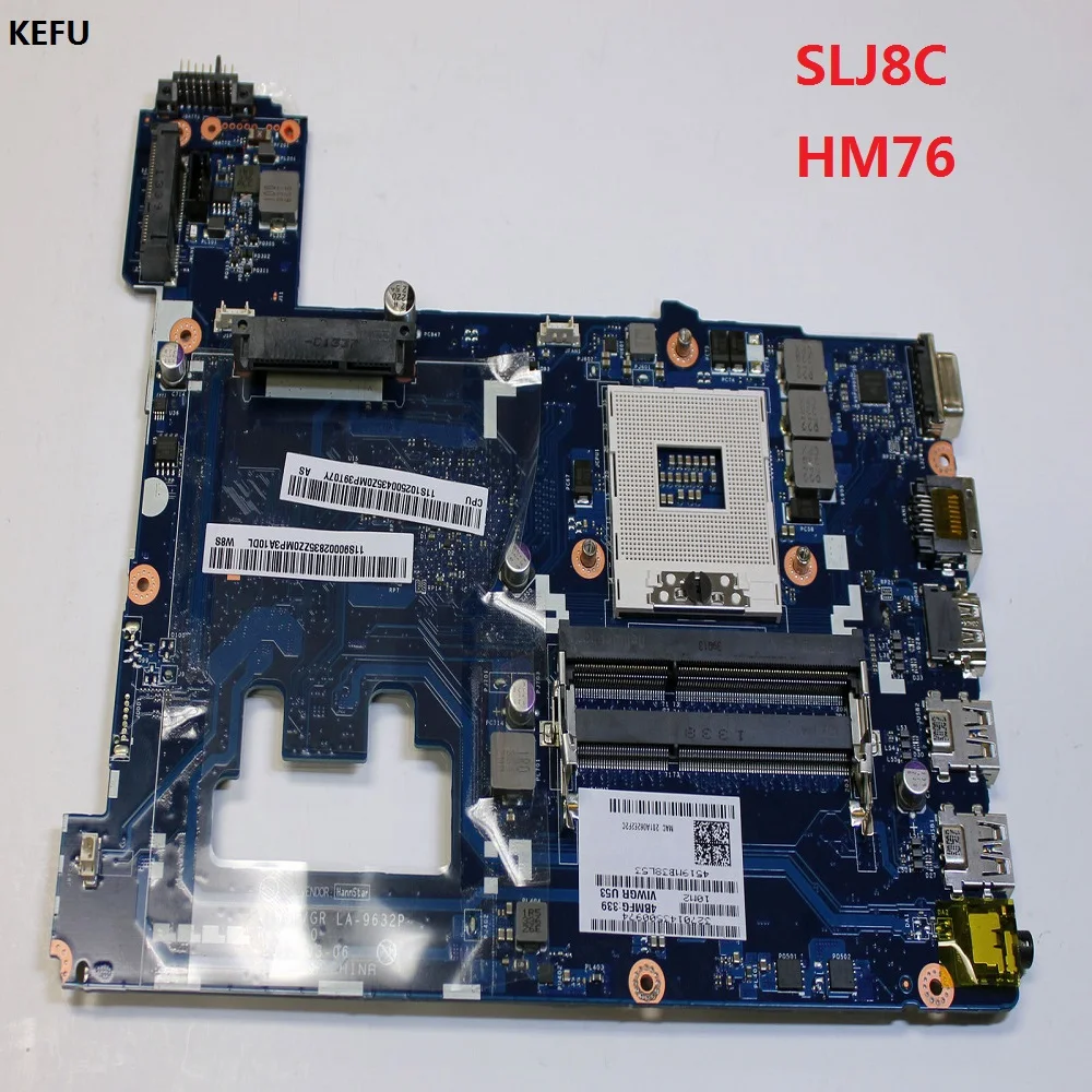 

KEFU Original high quality motherboard VIWGPGR LA-9632P Motherboard for Lenovo Ideapad G500 Mainboard hm76 chips Tested ok