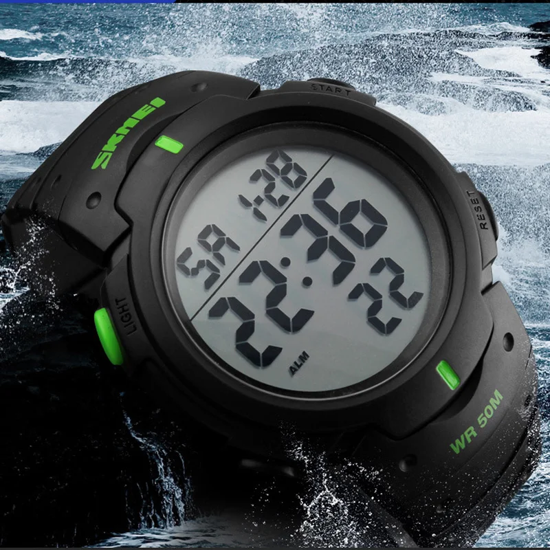 Meilleur Top Marque G Style Choc Numérique Montre Hommes Sport Militaire Montre de Plongée de Natation 50 M Montre Bracelet Étanche Électronique Horloge LED Reloj