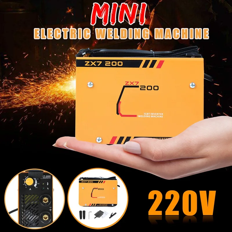 

Forgelo Portable AC 220V Handheld Mini Arc Electric Welding Machine DIY For Welding Working and Electric Working